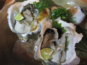 島根産岩牡蠣￥480～